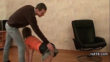 Preview 1 of Frans Xxx Sex Moovi - teen with nice butt gets her ass rammed really hard