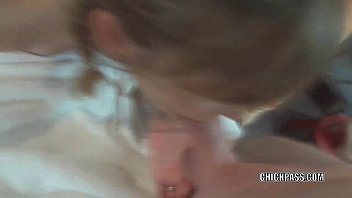 Preview 2 of Retro Italian Daughter Incest - Blonde hottie Jolene gets her pussy fucked from behind