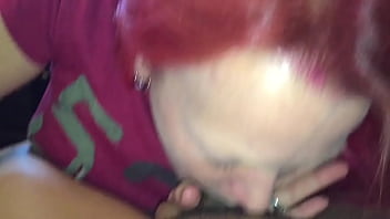 Preview 3 of Natasha Porn - readhead sucks BBC
