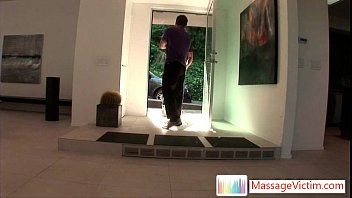 Preview 1 of Arab Gulp - Blond gorgeous gets ready for massage gay porno