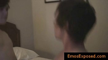 Preview 2 of Ebony Fitness Girls - Two teenage gay emos fucking on bed gays