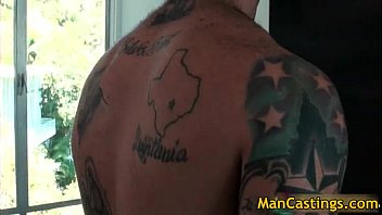 Preview 3 of Shmart Aunty - Nasty tattooed guy Johnny gets fucked gay porno