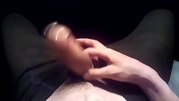 Preview 2 of Panty Job Cum - Hot Flashing Action with My Spicy Tasty Fresh Sexy Big Carrot