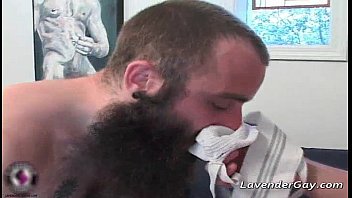 Preview 1 of Hd Xxx Baby Image - Two bearded gay dudes are sucking hard gay boys