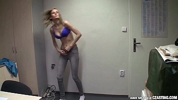 Preview 2 of Jessa Rhodes With Father - CZasting - Skinny Czech blonde at casting