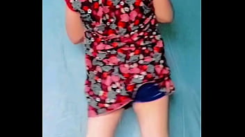Preview 4 of Force Sxe - White Shemale Sissy Crossdresser Girl Body Mini Skirt Hot Slut Blonde Kitty
