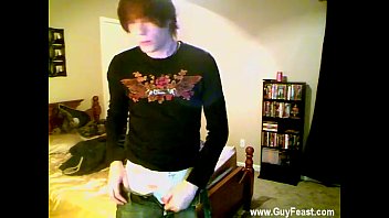 Preview 1 of Sex Indah Suci - Amazing twinks Trace comes home from the club all by himself and