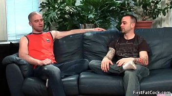 Preview 1 of Mom Need Spanks - Aiden Blue gets his very first big gay gay video