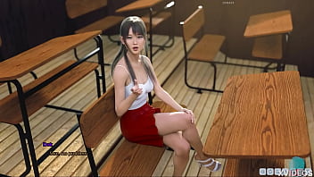 Preview 1 of Red Vep In - LUST ACADEMY #21 &bull_ Can I touch those wonderful tits? Maybe?