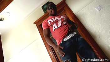 Preview 1 of Mondigo Sex - Black stud fucking a toy 1 by GotMasked gay porn