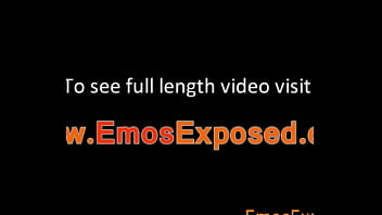 Preview 4 of Sex Bautiful - Gay emo jerking his dick in a mirrow gay boys