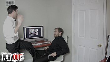 Preview 2 of Seachx Pawn Com - LANCE HART CATCHES ALEX ADAMS JERKING AT WORK