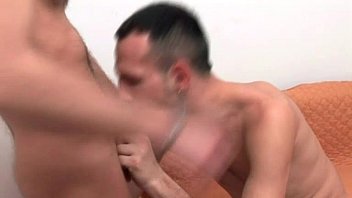 Preview 1 of Mom Prons Son - Two cute gay dudes enjoy having bareback gays