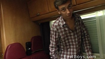 Preview 1 of Cris Bell Anal - Caravan Boys Handjob Adventure