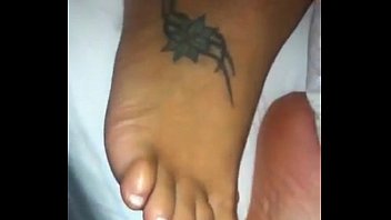 Preview 1 of Karlie Montana Candle - footjob foot feet loira cunhada rainha podolatria pes pezinhos
