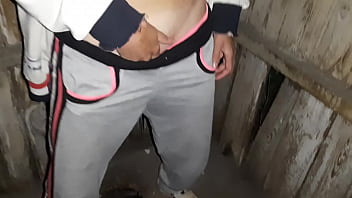Preview 4 of Xxx Xxvde - I caught my neighbor masturbating in the toilet on the street and I joined her - Lesbian Illusion Girls