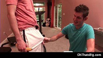 Preview 2 of Barazzir Boob Mommy Porn - Nice Sweaty Big Dick Workout gay boys
