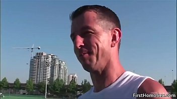 Preview 2 of Posing Oma - Great sexy body hot guys have nice cock gay sex