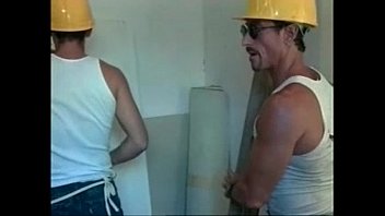 Preview 1 of 15 Mat - Three gay workmen have spare time gays