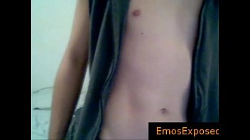 Preview 1 of Anal Brasil Gostosa Bruto - Pierced gay emo teenager playing gays