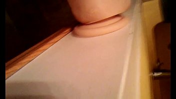 Preview 4 of Hot Mom And Sen - At home with my 14 Inch Dildo