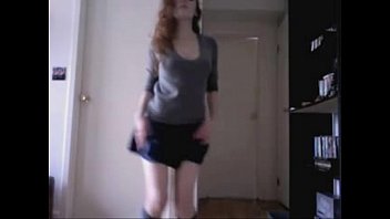 Preview 1 of Animals Sex Meal - skinny brunette striptease