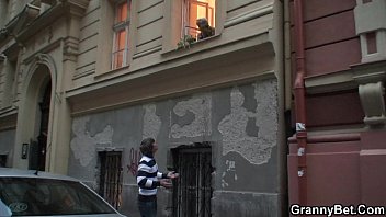 Preview 2 of Gf69 Virgin - Young stud bangs 60 years old woman