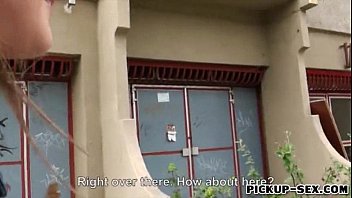 Preview 1 of Horse Cums In Her Pussy - Blonde Czech girl Melanie payed for sex by stranger dude
