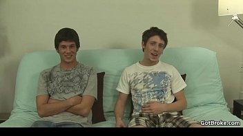 Preview 2 of Xnx Drezzer Viofos - Two sexy gay dudes suck stiff rod gay boys