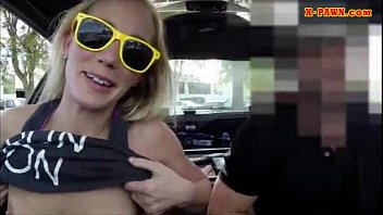 Preview 2 of Selppg Sestar - Blonde slut pawns her pussy and pounded at the pawnshop