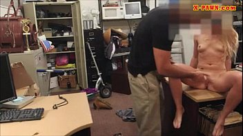 Preview 3 of Selppg Sestar - Blonde slut pawns her pussy and pounded at the pawnshop