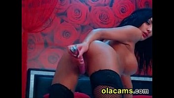 Preview 1 of Blackhead - Sexy busty teen toying pussy webcam