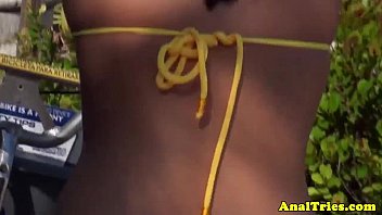 Preview 2 of Sex Sa Strujom - Anal sex pov style with real bikini babe