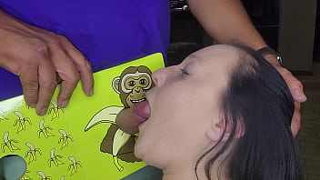 Preview 2 of Drop 42 - Sparowdox fun storybook blowjob by 18 year old