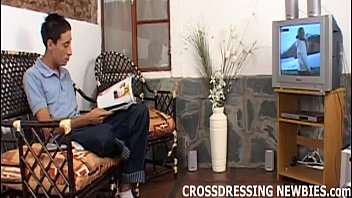 Preview 1 of Sloping Hijap - Having hot phone sex while crossdressing
