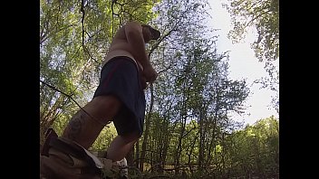 Preview 3 of Hp Sex Voies - goofin off out by the river