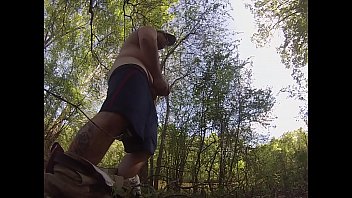 Preview 4 of Hp Sex Voies - goofin off out by the river