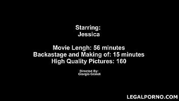 Preview 4 of Sfsd Sdsd - Milk Twist,  Jessica Malone first DAP,  3 on 1,  6 cumshot plastere face,  GapeFart Compilation GIO035