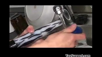 Preview 1 of Vk Sophie Lynx - Hairy Woman Being Fucked In A Kitchen