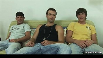 Preview 3 of Friend Hetero Gay - Sexy and stiff hetero dudes having gay boys