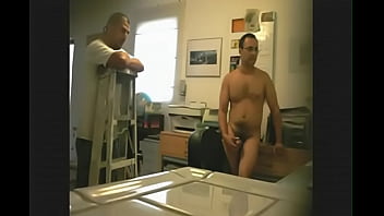 Preview 2 of College Pornparty - Wank to constuction worker
