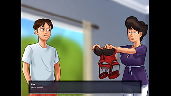 Preview 4 of Sany Livoni Hd - Summertime Saga Cap 45 - ayudando a una milf