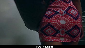 Preview 1 of Pointed Nude - POVLife - Horny Blonde Teen (Alina West) Loves to Get c.