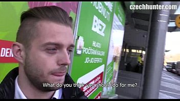 Preview 2 of Deepthroat Spit - CZECH HUNTER 190