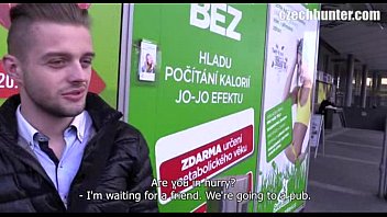 Preview 1 of Deepthroat Spit - CZECH HUNTER 190