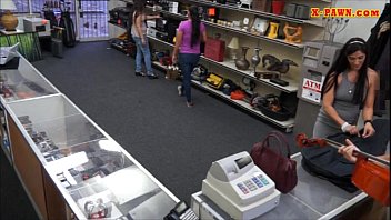 Preview 2 of Brother Fuk Ass Sister - Babe pawns her Cello and fucked at the pawnshop for cash