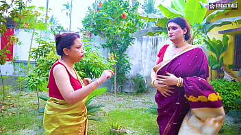 Preview 1 of Devipriyaa123 Chaturbate - Desi Dirty Indian Servant caught Two Bhabhi ji and Devar having sex when no one at home ( Hindi Audio )