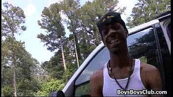 Preview 1 of Hit Six Videos Com - BlacksOnBoys - Interracial hardcore gay porn videos 22
