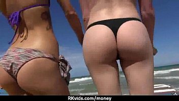 Preview 1 of Vids Porn Wife Smoke - Tight teen fucks a man in front of the camera for cash 22