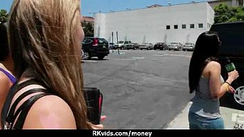 Preview 2 of Bid Book - Tight teen fucks a man in front of the camera for cash 4